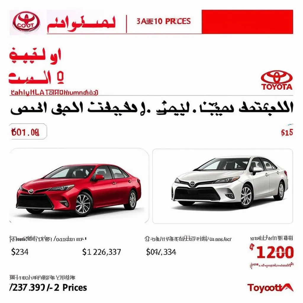 Toyota Prices